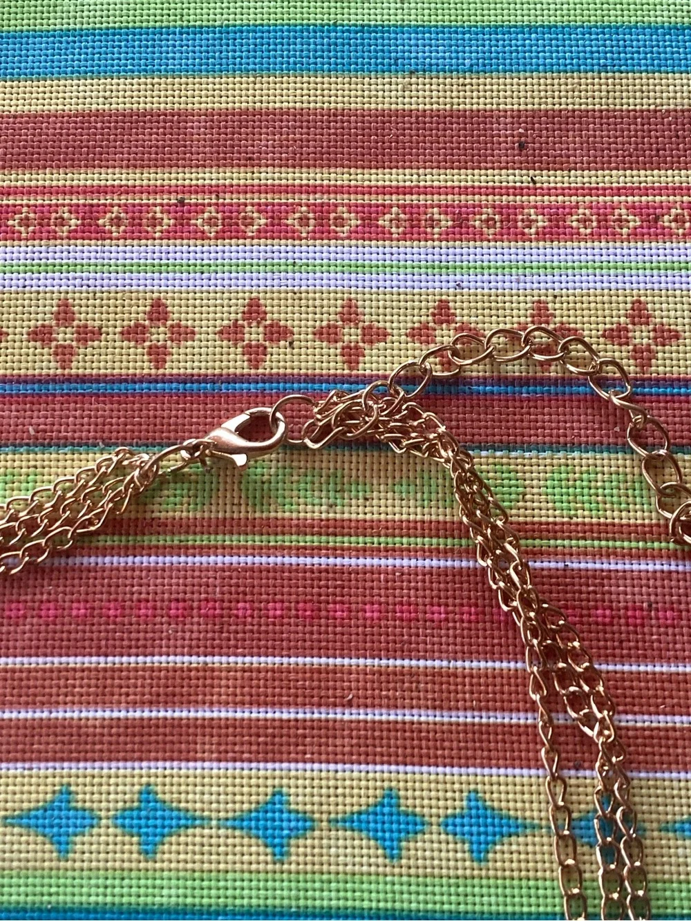 Superstar Accessories Necklace with wood, tassel and gold tone accents